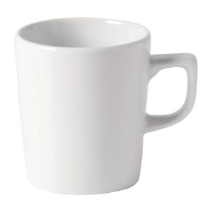 Utopia Titan Latte Mugs White 340ml (Pack of 24)