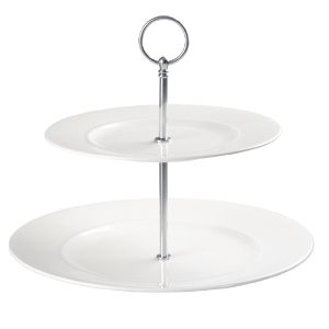 Churchill Alchemy 2 Tier Plate Tower (Pack of 2)