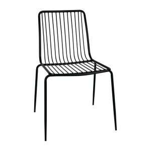 Bolero Steel Wire Dining Chairs (Pack of 4)