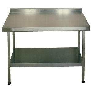 Franke Sissons Stainless Steel Wall Table with Upstand 900x650mm