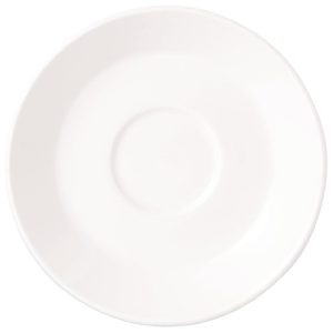 Steelite Simplicity White Slimline Saucers 150mm (Pack of 36)