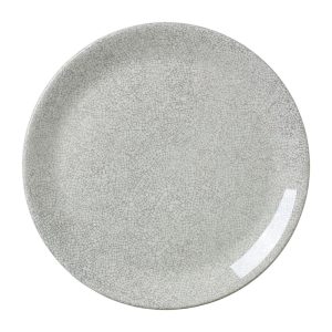 Steelite Ink Crackle Grey Coupe Plates 300mm (Pack of 12)