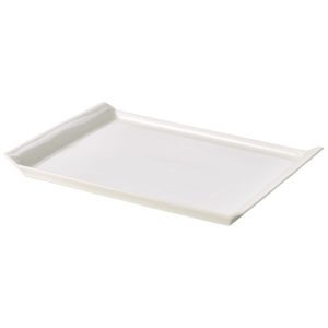Genware Fine China Rectangular Serving Platter 30.5 x 20.7cm/12 x 8.25″