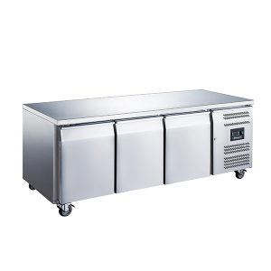 Blizzard 3 Door Slimline 600mm Depth Freezer Counter 339L