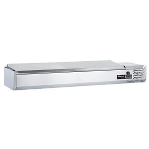 Blizzard 1/4 Gastronorm Prep Top with Hinged Lid 2000mm (w)