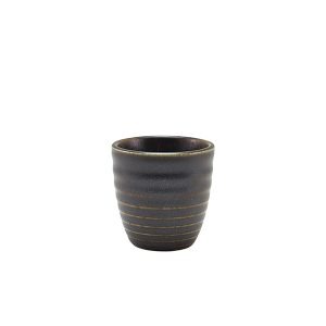 Terra Porcelain Black Dip Pot 8.5cl/3oz QTY:12