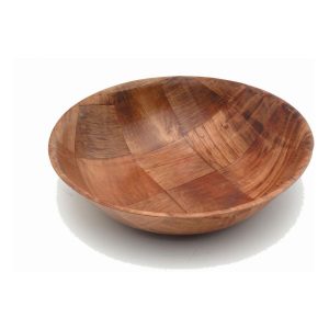 Woven Wood Bowls 10″ Dia QTY:12