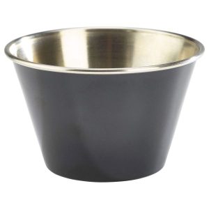 GenWare Black Stainless Steel Ramekin 17cl/6oz QTY:24