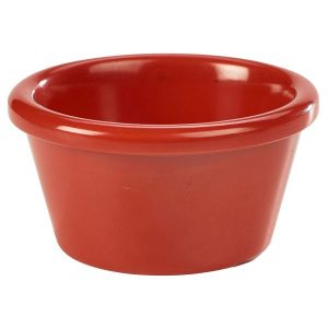 Ramekin 3oz Smooth Red QTY:24