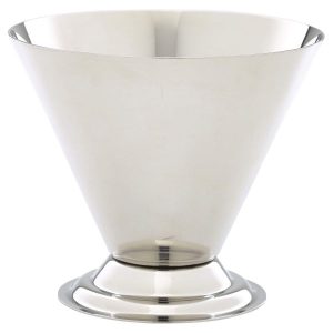Stainless Steel Conical Sundae Cup QTY:12