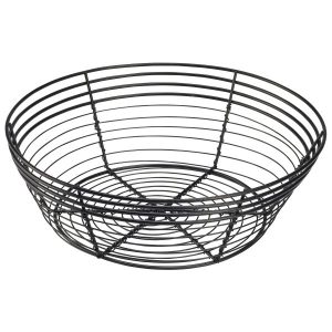 Wire Basket, Round 25.5 x 8cm QTY:6