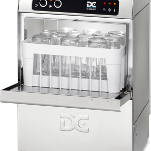 DC Economy Range EG35D Glasswasher with Drain Pump  350mm Rack 12 Pint Capacity