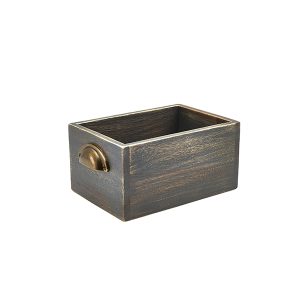 GenWare Grey Wash Acacia Wood Display Drawer 21.5 x 15 x 11cm