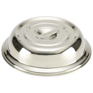 Round S/St. Plate Cover For 8″ Plate qty:1