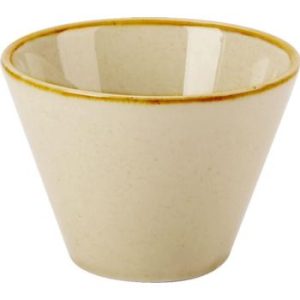 Seasons by Porcelite Wheat Conic Bowl 9cm/3.5″ 20cl/7oz QTY: 6