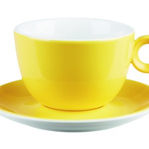 Costa Verde Yellow Saucer 16cm QTY: 6