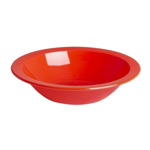 Kristallon Polycarbonate Bowls Red 172mm (Pack of 12)