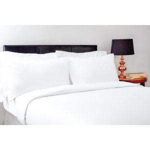 Mitre Essentials Pyramid Duvet Cover White Single