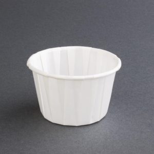 Recyclable Paper Sauce Pots Medium 2oz (Pack of 250)