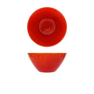 Orange Glazed Melamine Casablanca Bowl 20.5 x 9.5cm QTY:1