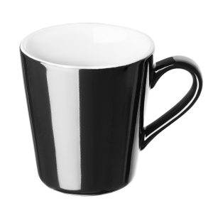 Olympia Cafe Flat White Cup Black – 170ml (Pack of 12)