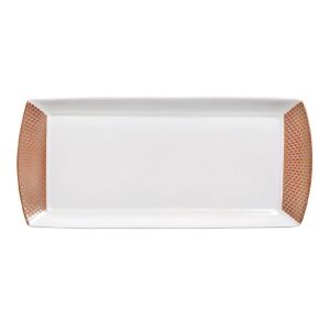 William Edwards Quanta Rectangular Tray – Classic White 340x150mm (Pack of 12)