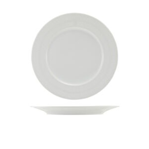Incise Porcelain Solara Winged Plate 25.5cm